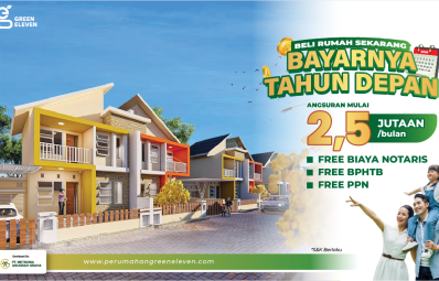 Promo Spesial: Beli Rumah Sekarang, Bayarnya Tahun Depan!